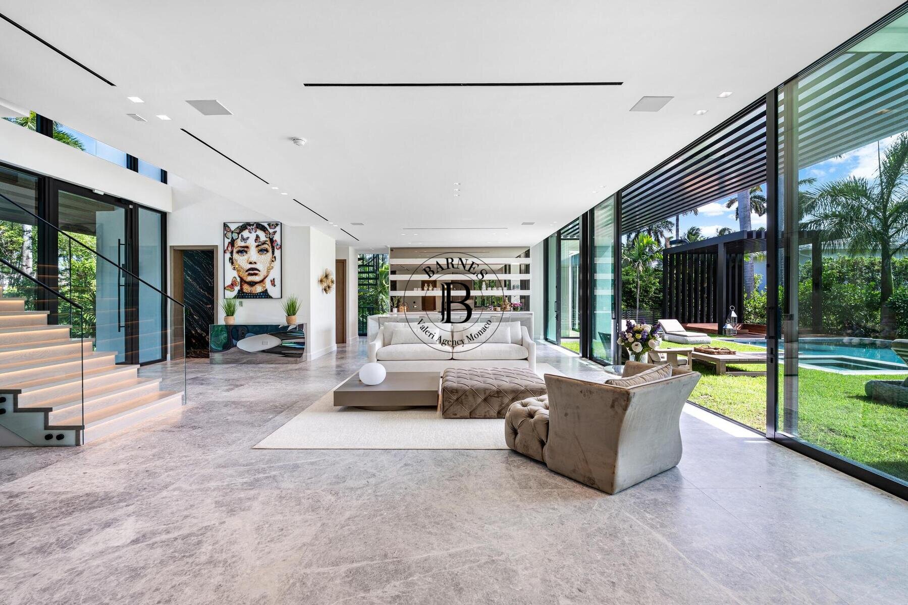 MIAMI BEACH - SHELTER AVENUE - VILLA CONTEMPORAINE NEUVE - 4/13