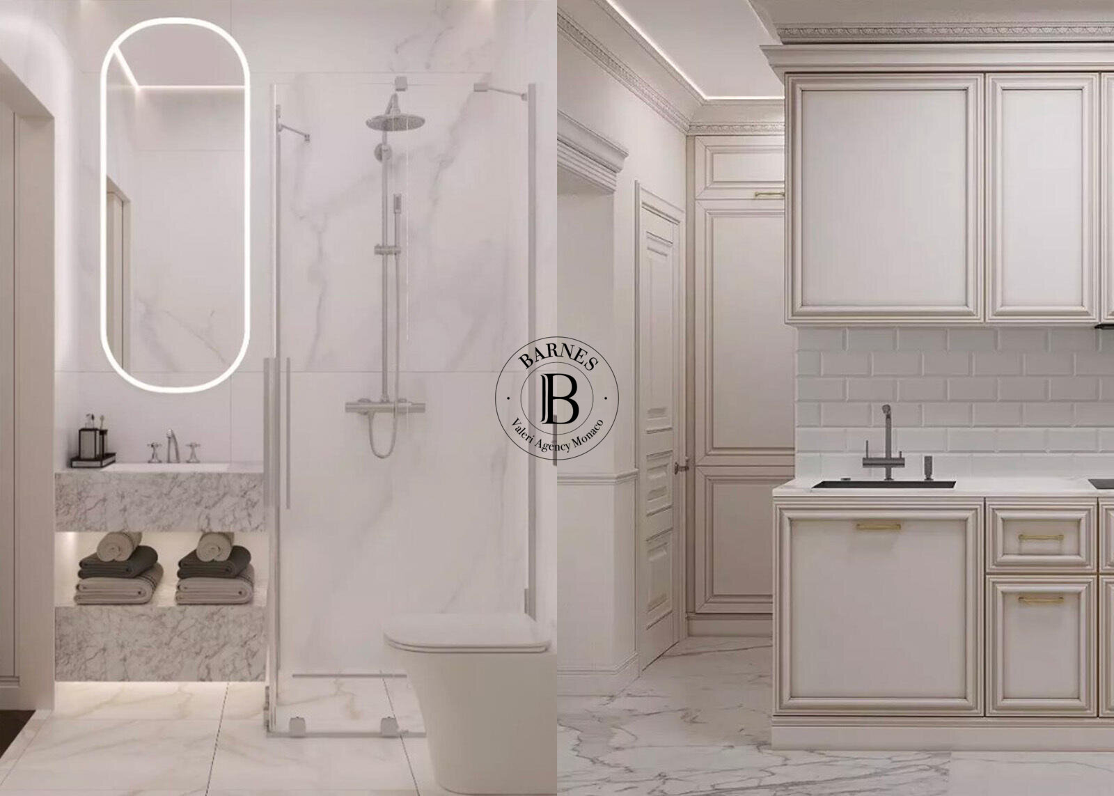 CARRÉ D'OR - LES ACANTHES - TRILOCALE RINNOVATE - 4/7