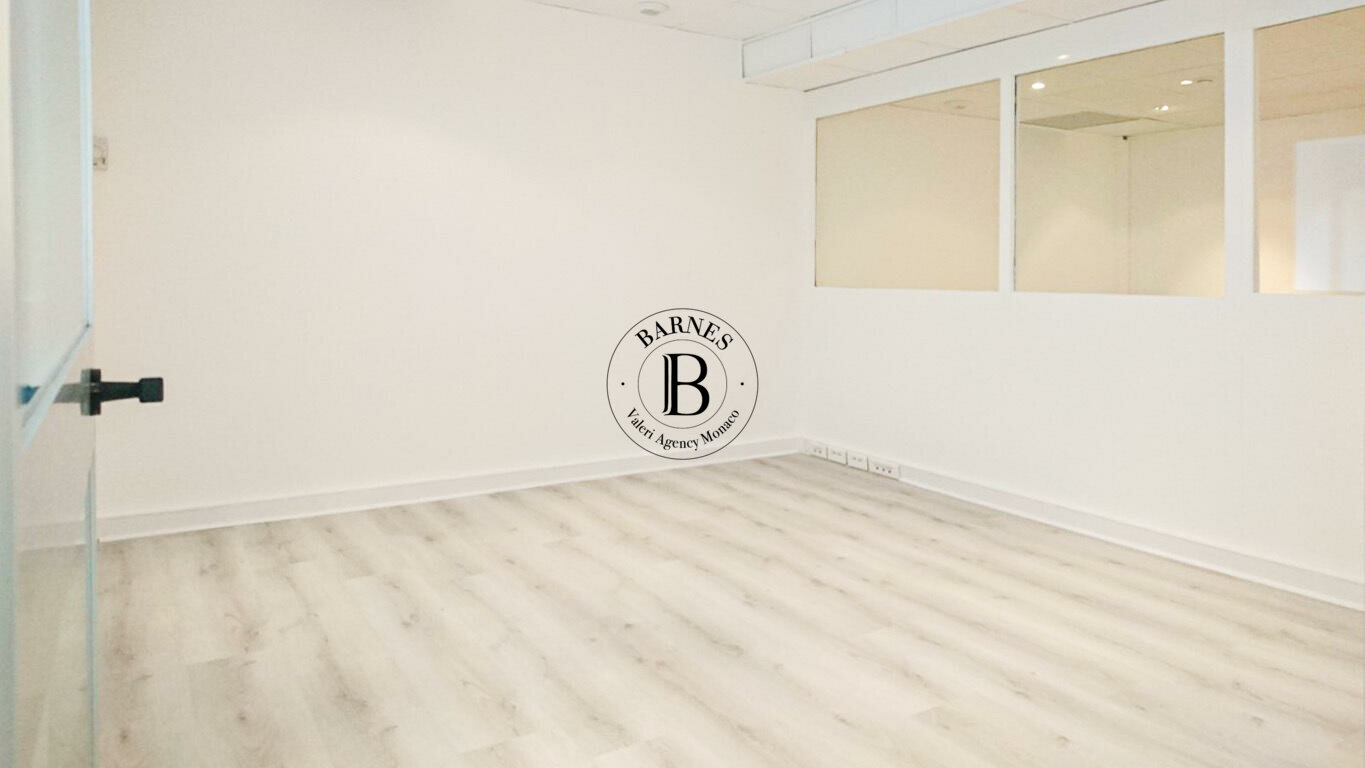 PORT DE FONTVIEILLE - BUREAU EN OPEN SPACE AVEC VITRINE - 3/5