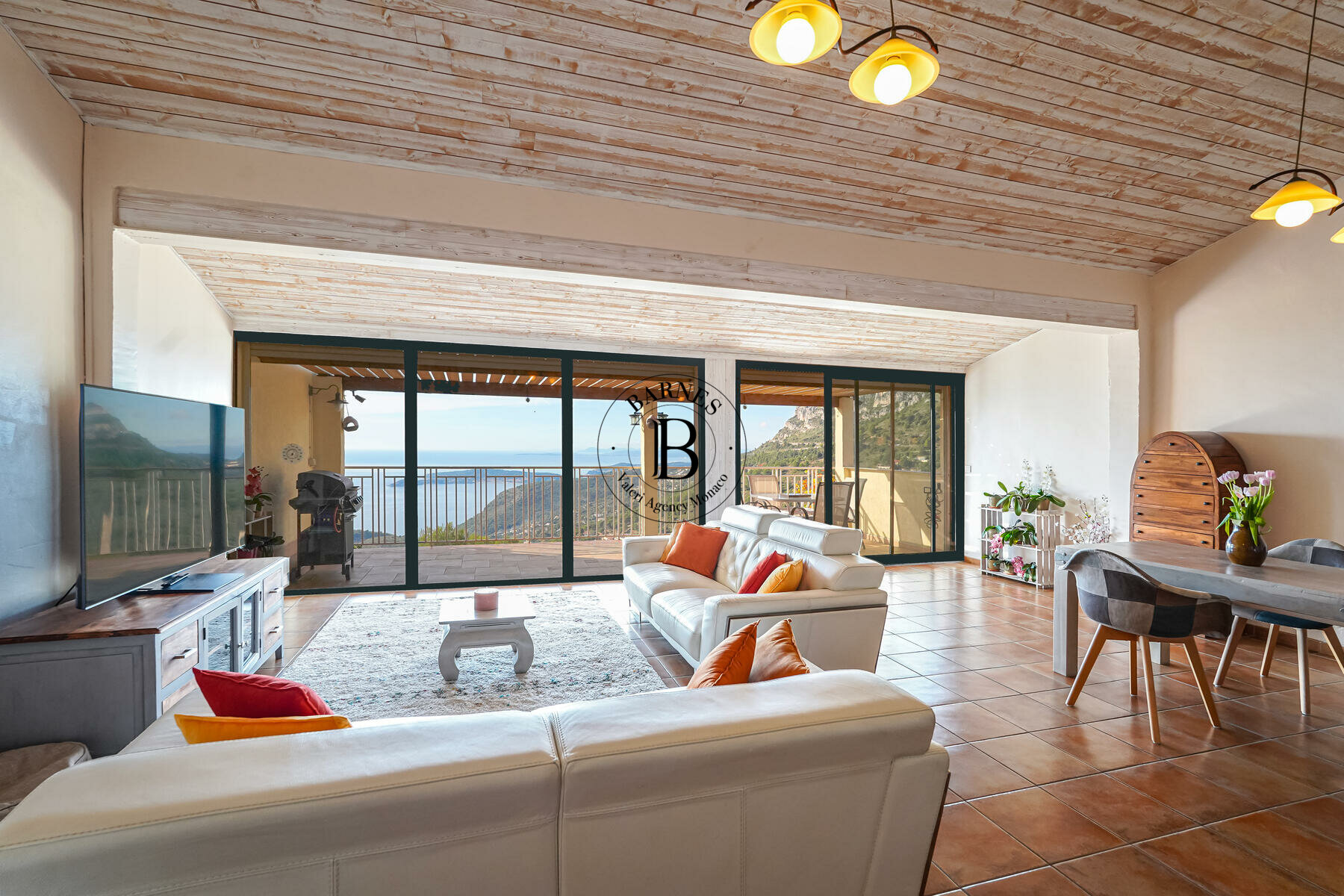 LA TURBIE - HOUSE - SEA VIEW - 2/12