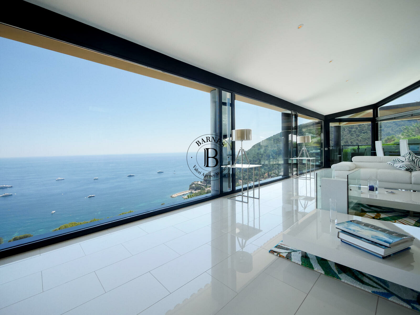 ÈZE BORD DE MER - VILLA CONTEMPORAINE - VUE MER - 4/11