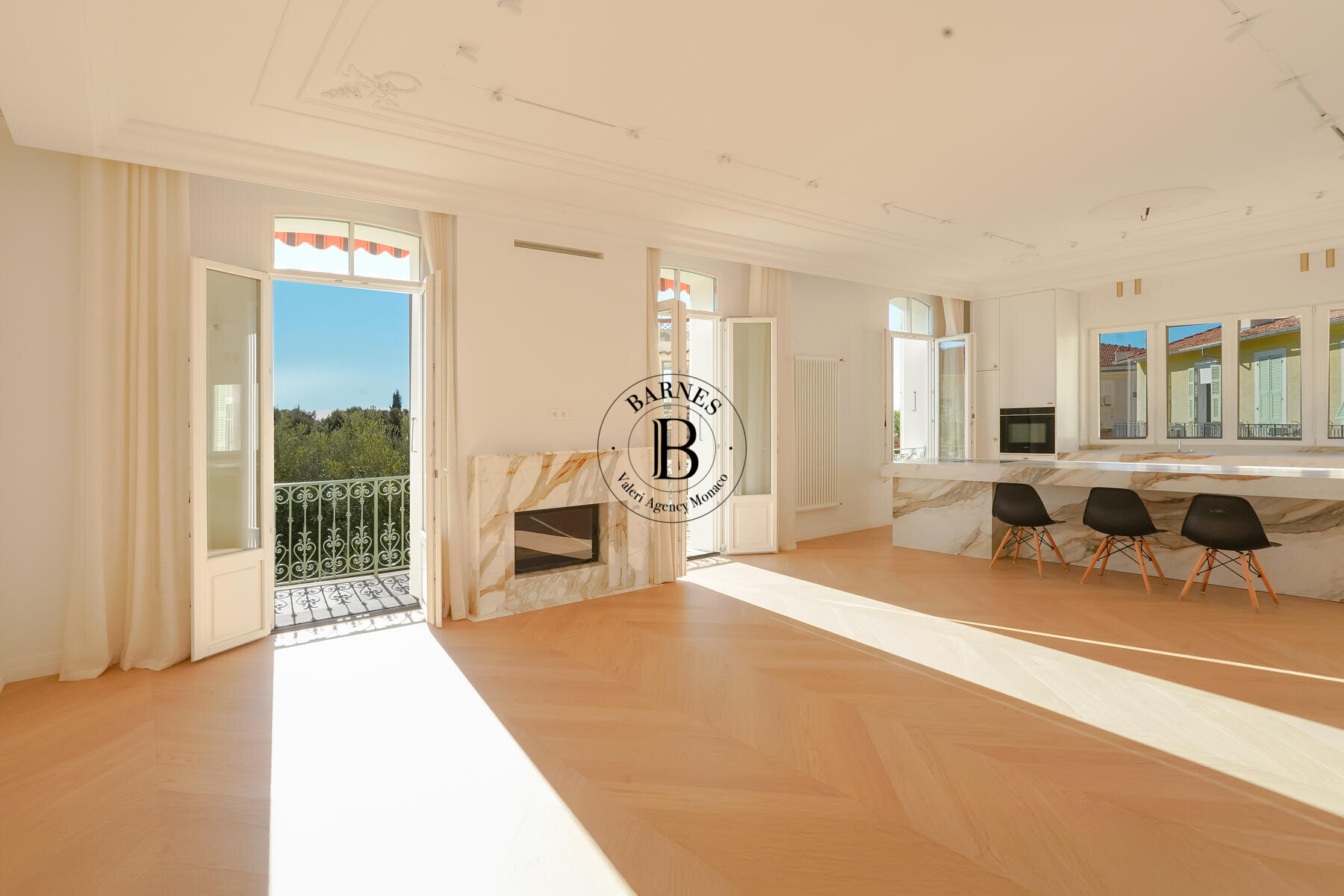 CAP D'AIL - SPACIOUS APARTMENT - TOP FLOOR WITH GARDEN - 2/18