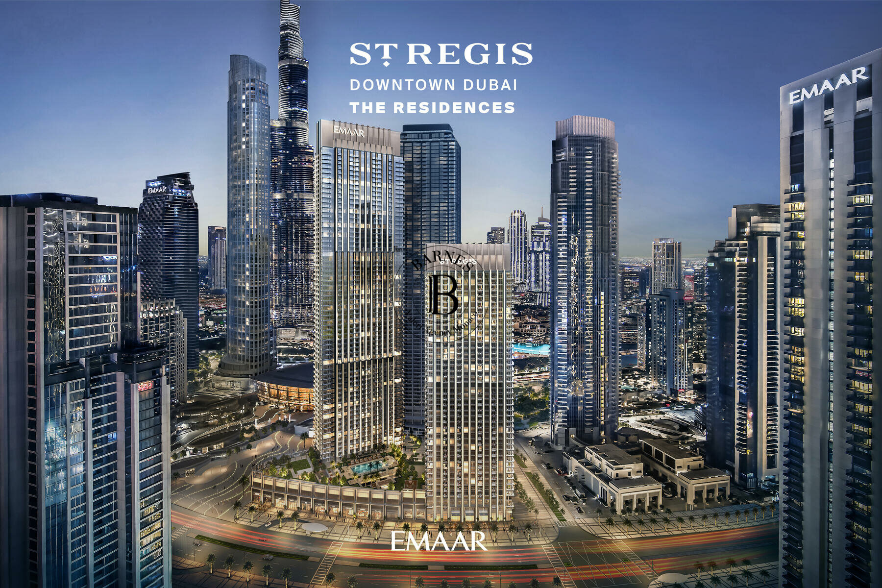 DUBAI - LE SAINT REGIS RESIDENCES - FLATS AND PENTHOUSES - 3/21