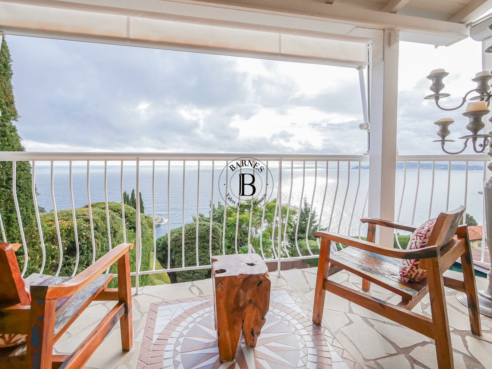 CAP D'AIL - VILLA CON PISCINA - VISTA PANORAMICA SUL MARE - 3/17