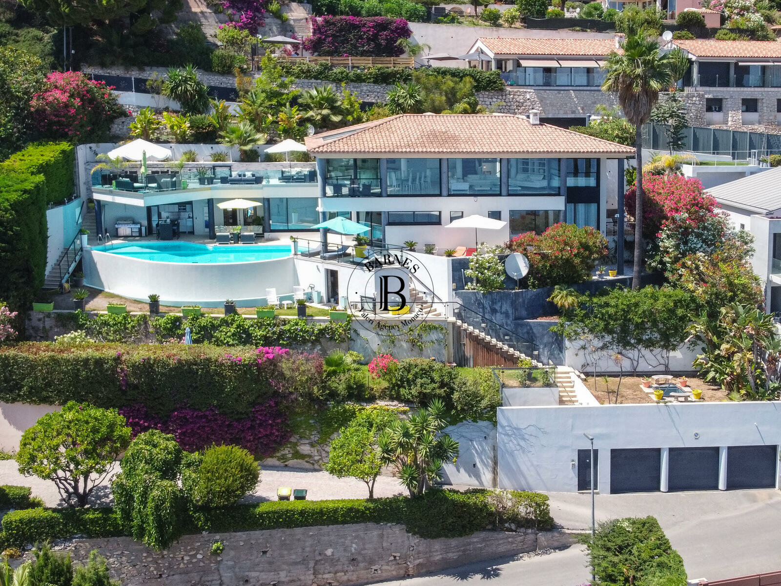 ÈZE BORD DE MER - VILLA CONTEMPORAINE - VUE MER - 3/11